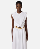 Jersey T-shirt with knot