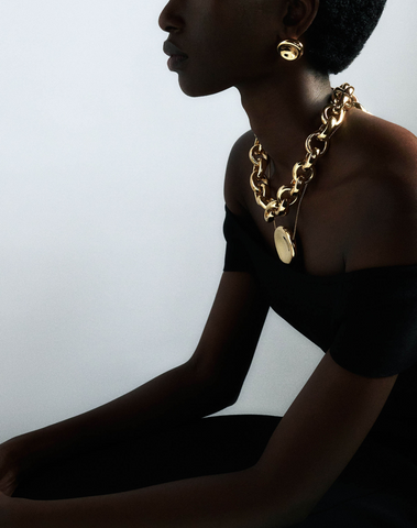 Bean Pendant Necklace