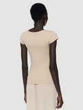 Saba Cotton Rib Top