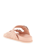 Fayence Sandal with Pearls