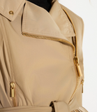 Jacket in taffeta voile fabric
