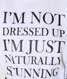 Lightweight jersey T-shirt with print