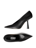 Maryanne 100mm leather pumps