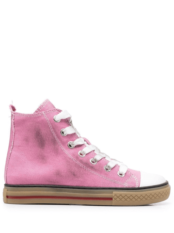 Phi high-top sneakers in pink