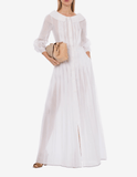 Organza white dress