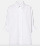 Boxy cotton shirt