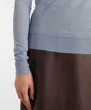 Cashair cashmere sweater in blue