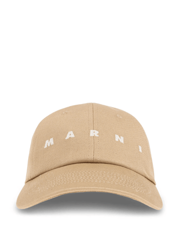 logo-embroidered baseball cap