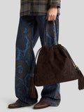 Large Suede Kalispera bag