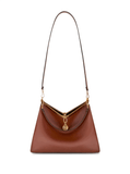 Vela shoulder bag in brown